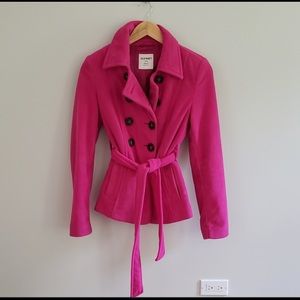 *Hot Pink coat*